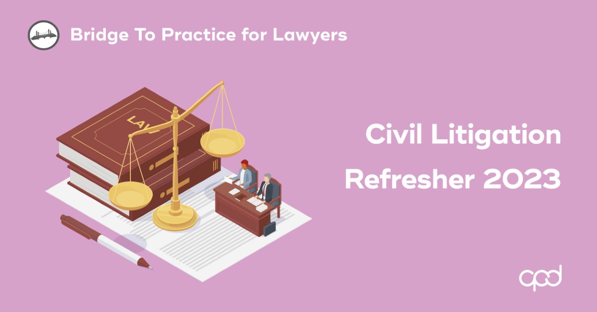 Civil Litigation Refresher 2023