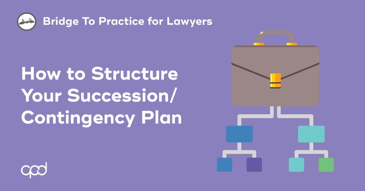How to Structure Your Succession/Contingency Plan