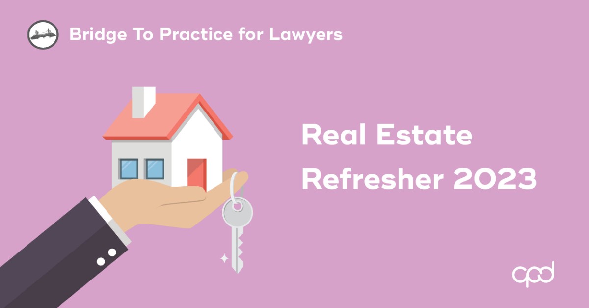 Real Estate Refresher 2023