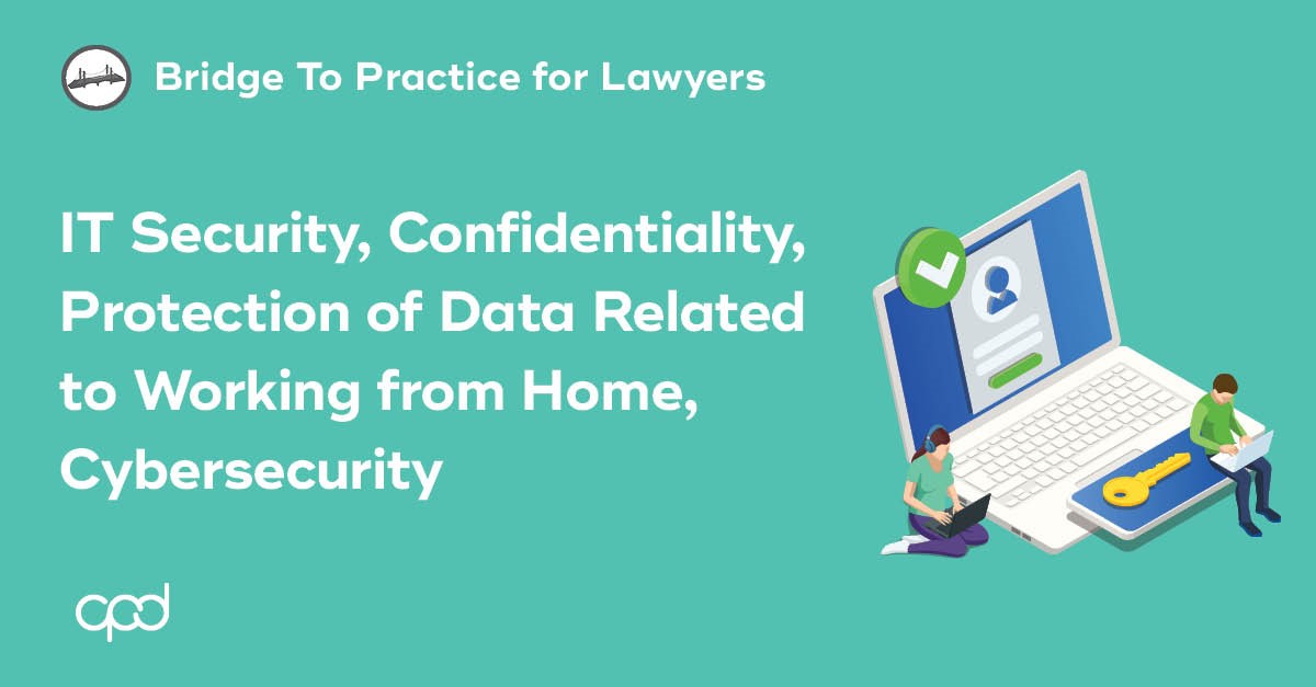 IT Security, Confidentiality, Protection of Data Related to Working from Home, Cybersecurity