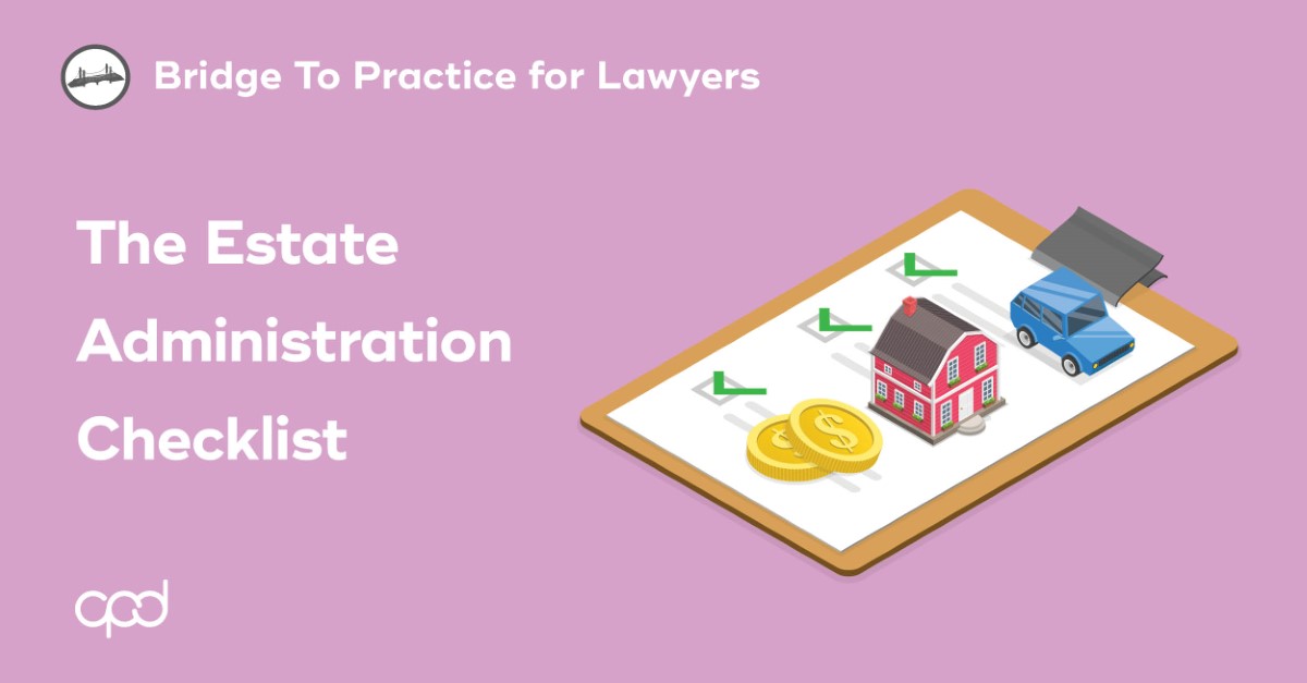 The Estate Administration Checklist