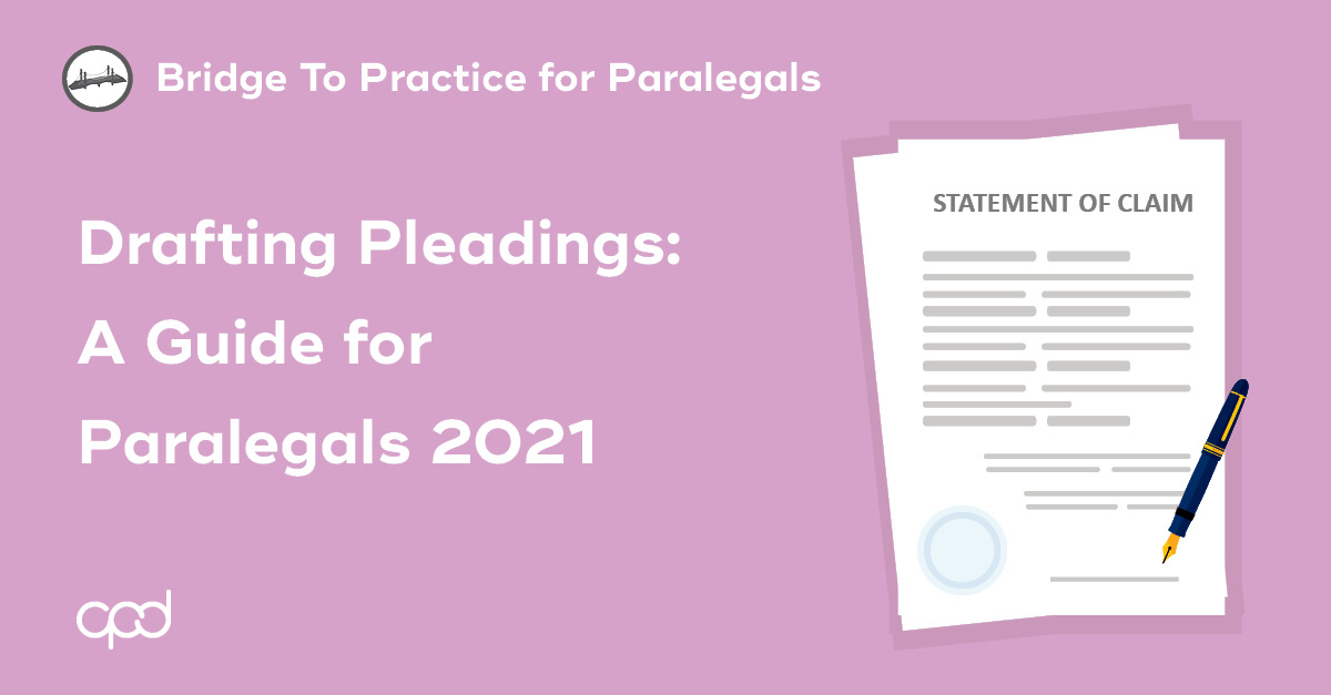 Drafting Pleadings: A Guide for Paralegals 2021