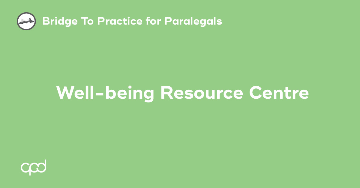 Well-being Resource Centre