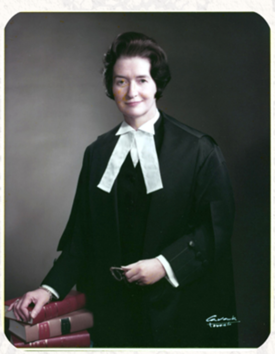 The Honourable Bertha Wilson