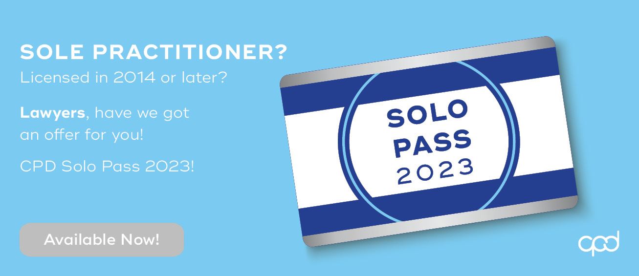 2023 Solo Pass - Lawyers
