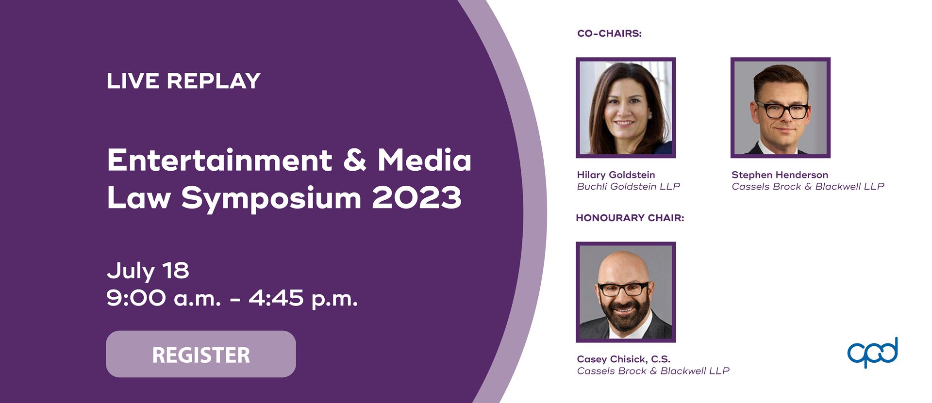 Live Replay: Entertainment & Media Law Symposium 2023