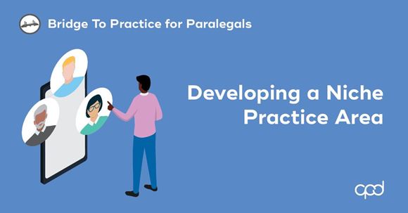 Picture of Bridge to Practice for Paralegals: Developing a Niche Practice Area