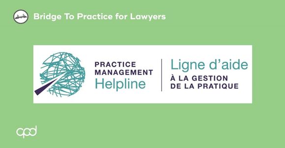 Picture of Bridge to Practice for Lawyers: Practice Management Helpline