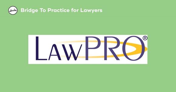 Picture of Bridge to Practice for Lawyers: LawPRO