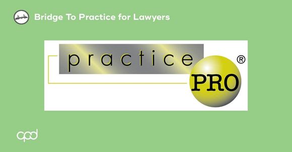 Picture of Bridge to Practice for Lawyers: practicePRO