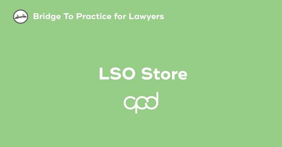 Picture of Bridge to Practice for Lawyers: LSO Store