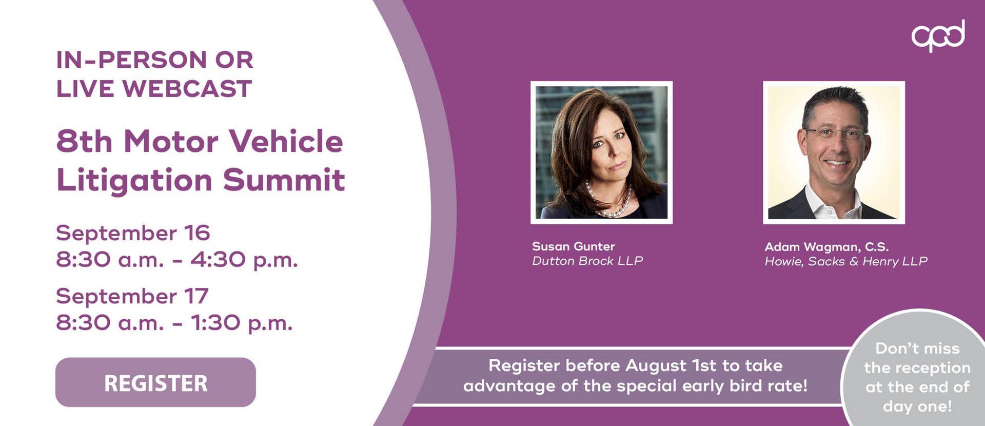 8th Motor Vehicle Litigation Summit