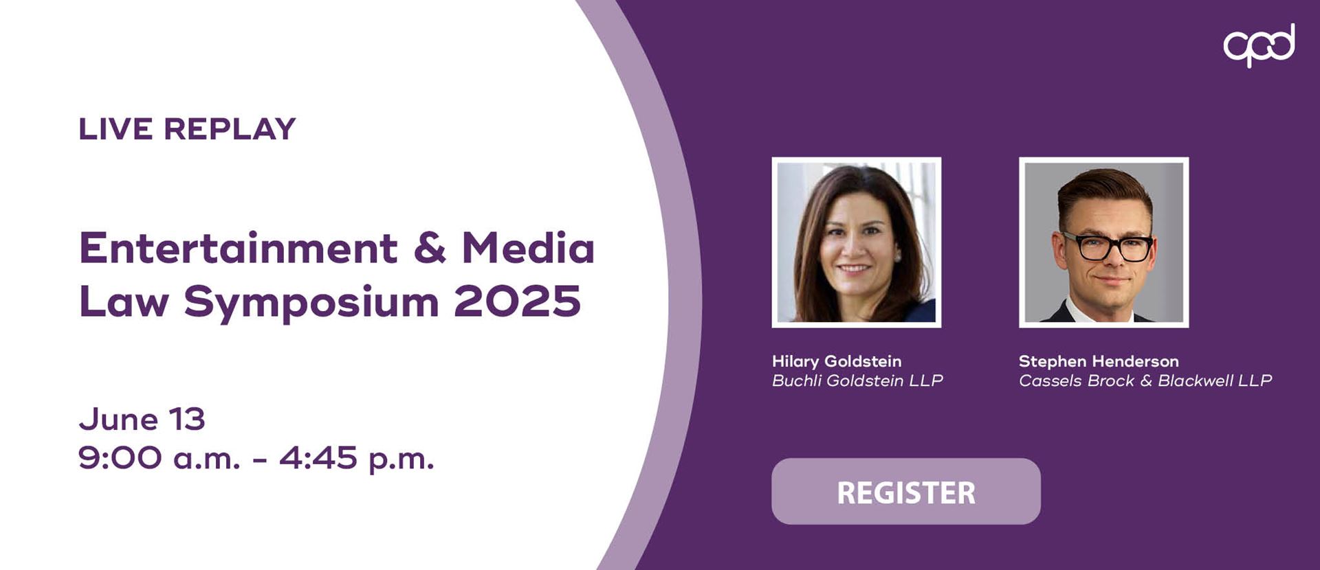 Live Replay: Entertainment & Media Law Symposium 2025