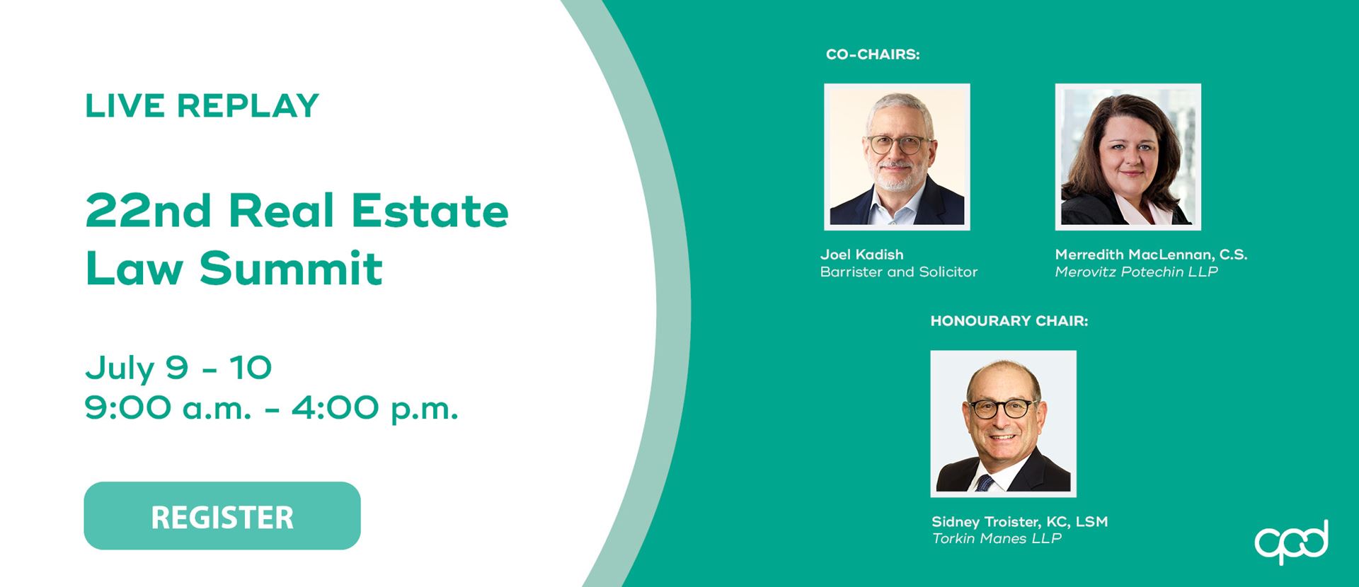 Live Replay: 22nd Real Estate Law Summit