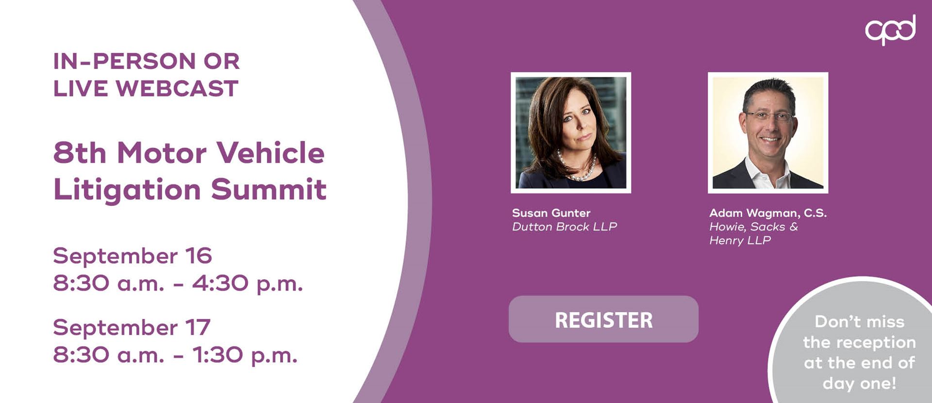 8th Motor Vehicle Litigation Summit