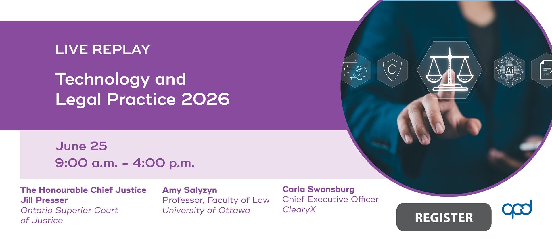 Live Replay: Technology and Legal Practice 2026