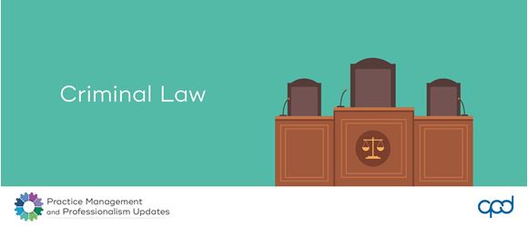 Picture of Practice Management and Professionalism Updates 2026 - Criminal Law 